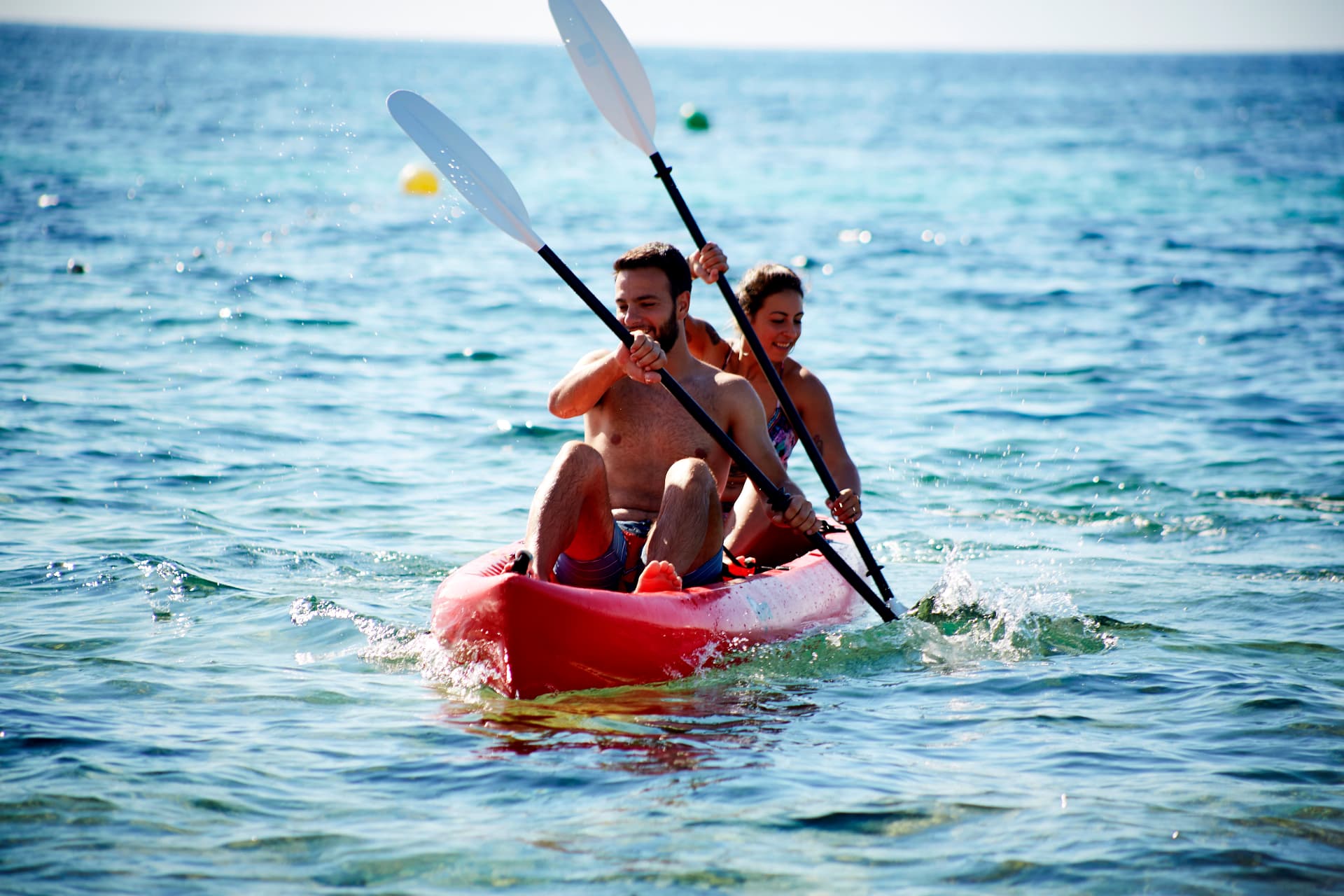 Team building náutico en kayak, Punta Prima